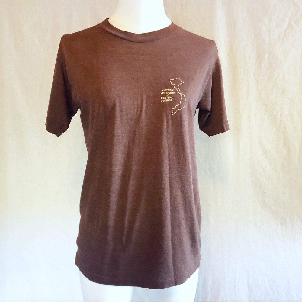 Vintage 70’s war tee shirt size small